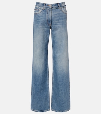 Mid-rise wide-leg jeans | Versace