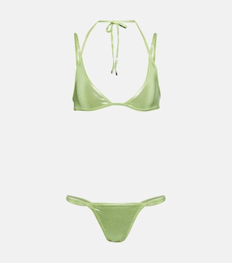 Top bikini con scollo all’americana | The Attico