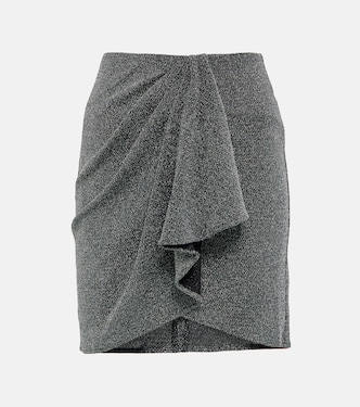 Bergen Lurex® jersey ruffled miniskirt | Marant Etoile