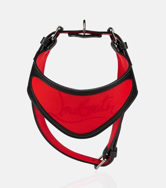 Harnais pour chien Loubiharness M en cuir | Christian Louboutin