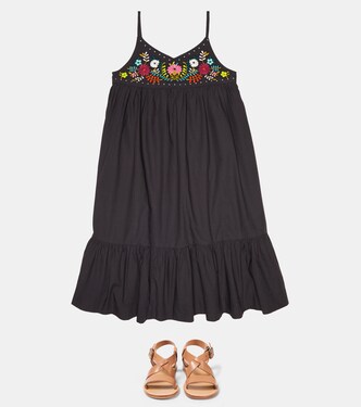 Kleid Thunder Anya aus Baumwollpopeline | Bonpoint