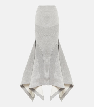 Jupe longue en coton | The Attico