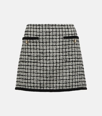 Minirock aus Bouclé | Miu Miu