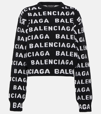 Jersey de lana con logo | Balenciaga