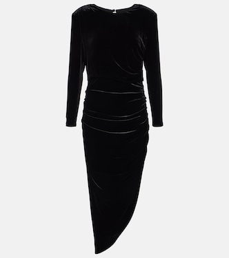 Robe midi Tristana en velours | Veronica Beard