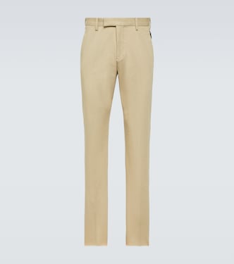 Schmale Chinohose aus Baumwolle | Berluti