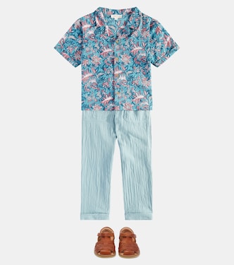 Camicia Alov in cotone con stampa | Louise Misha