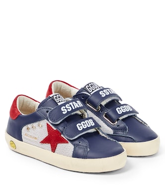 Old School leather sneakers | Golden Goose Kids