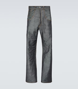 x Levi's® pantalones rectos de sarga de algodón | Junya Watanabe