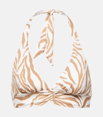 Haut de bikini Alberta à motif zèbre | Max Mara