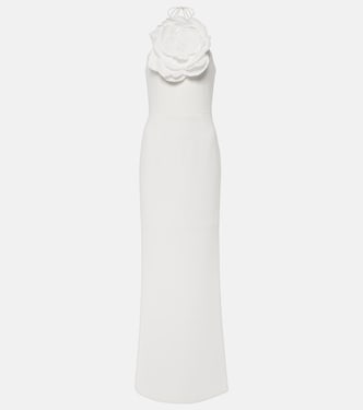 Bridal Odetta floral-appliqué gown | Rebecca Vallance