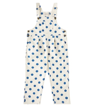 Bedruckte Latzhose Nola aus Denim | Konges Sløjd