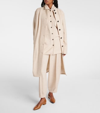Giacca camicia Jenna in tweed di misto lana | Loro Piana