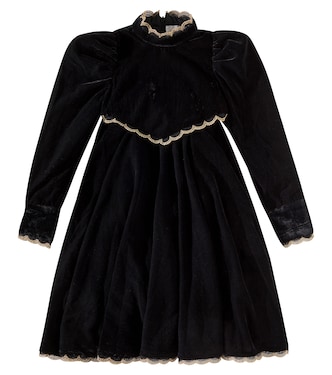 Abito in pizzo e velluto | Petite Amalie  