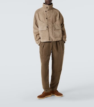 Giacca in suede | Giorgio Armani