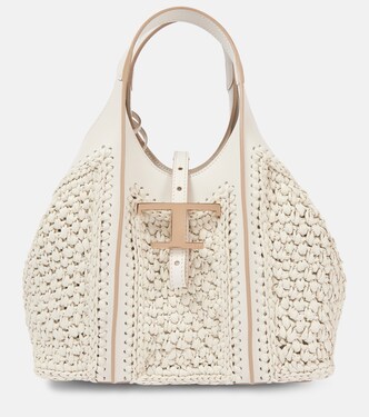 Borsa T Timeless in crochet con pelle | Tod's