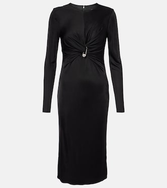 Midikleid Safety Pin aus Jersey | Versace