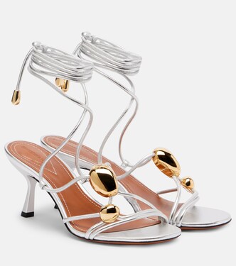 Gleam 65 leather sandals | Zimmermann