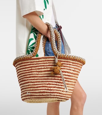 Sac panier Dee Dee Large en raphia | Alémais
