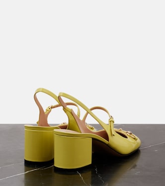 Escarpins Horsebit 55 en cuir verni | Gucci