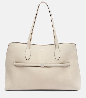 Tote Lounge Large aus Veloursleder | Toteme