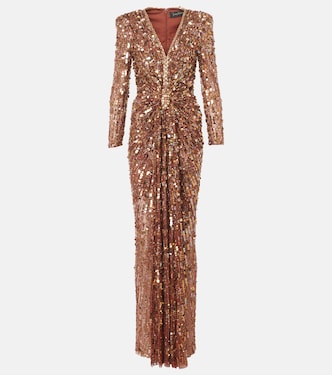 Robe Gazelle mit Pailletten | Jenny Packham