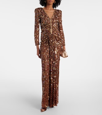 Gazelle sequined gown | Jenny Packham