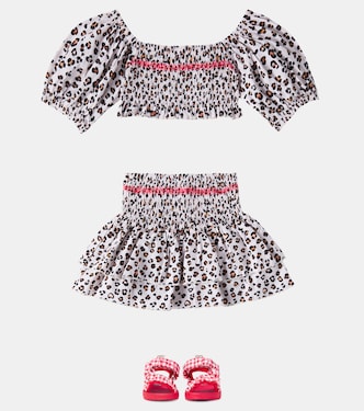 Gingham sandals | Monnalisa