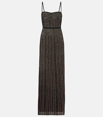 Maxikleid aus Lamé | Missoni