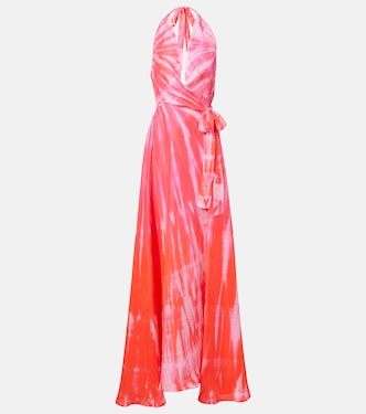 Wickelkleid aus Seide | Anna Kosturova