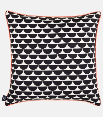 Coussin Pesce Balestra imprimé en soie | Fornasetti