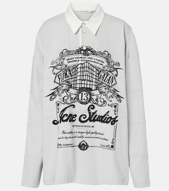 Top in cotone con logo | Acne Studios