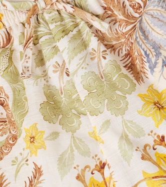 Floral cotton shorts | Zimmermann Kids