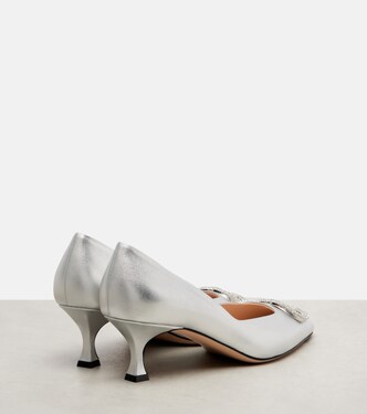 Escarpins Alicia Interlocking G 55 en cuir | Gucci