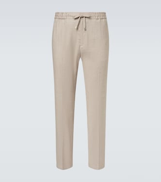 Linen-blend sweatpants | Etro
