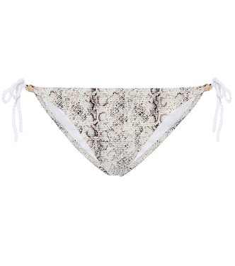 Slip bikini Zambia a stampa serpente | Heidi Klein