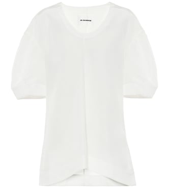 Linen-blend top | Jil Sander