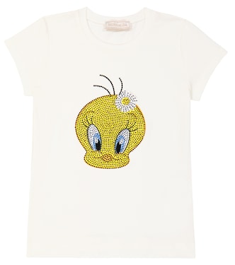 Verziertes T-Shirt aus Jersey | Monnalisa