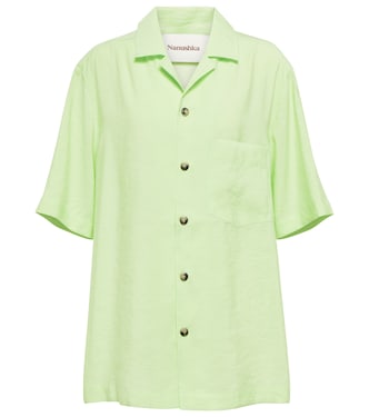 Bodil oversized shirt | Nanushka