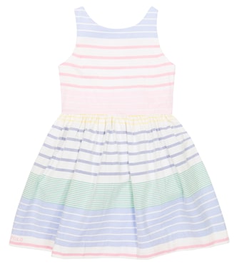 Striped cotton dress | Polo Ralph Lauren Kids