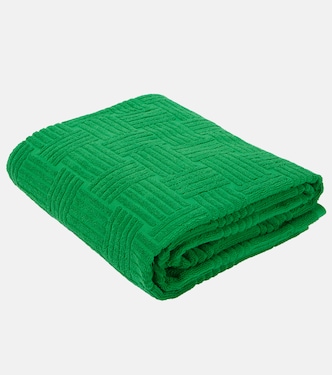 Intrecciato cotton terry beach towel | Bottega Veneta