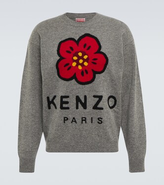 Jacquard-Pullover Boke Flower aus Wolle | Kenzo