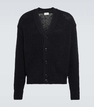 Cardigan in maglia a coste di cotone | Lemaire