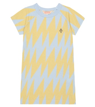 Gorillas printed cotton jersey dress | The Animals Observatory