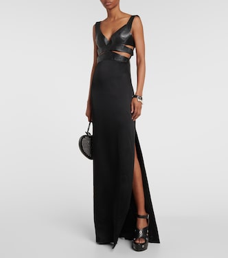 Sandali in pelle con plateau | Alaïa