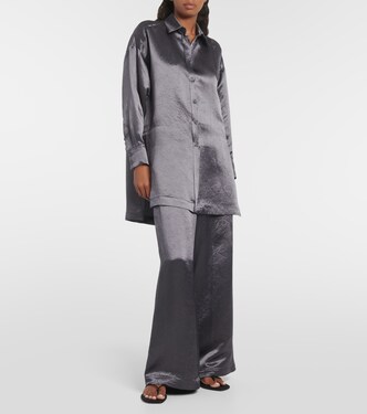 Leisure - Camicia Bacio in raso | Max Mara