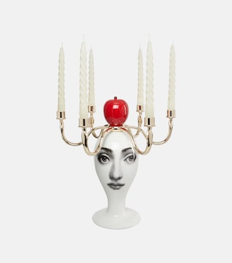 Sul Tardi candle holder with scented candles | Fornasetti