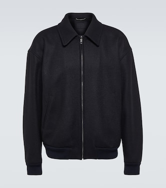 Chaqueta bomber en mezcla de lana | Dolce&Gabbana