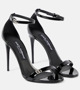 Sandales en cuir verni | Dolce&Gabbana