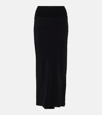 Falda midi de jersey | Rick Owens